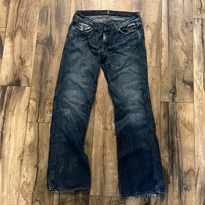 7 For All Mankind Mens ‘A’ Pocket Boot Size 34